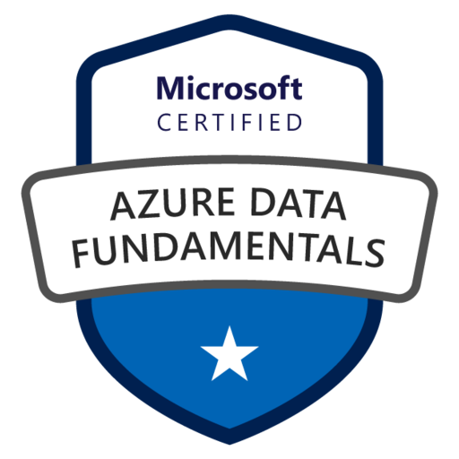 Azure Data Fundamentals Logo